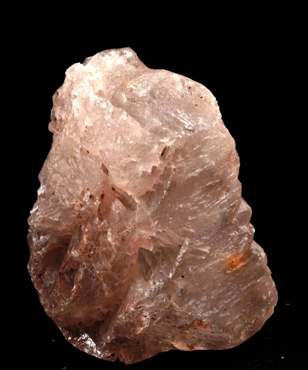 white Nirvana quartz Himalayan ice quartz , growth interference quartz # 8164