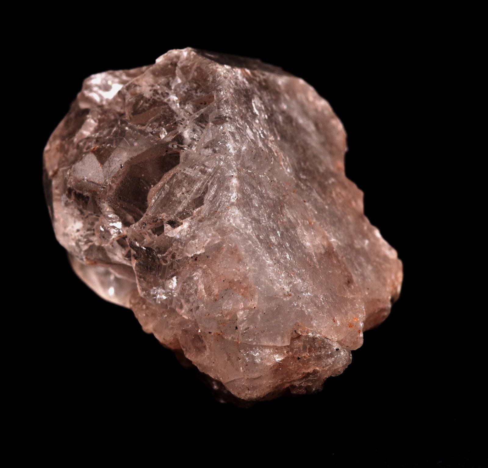 white Nirvana quartz Himalayan ice quartz , growth interference quartz # 8170