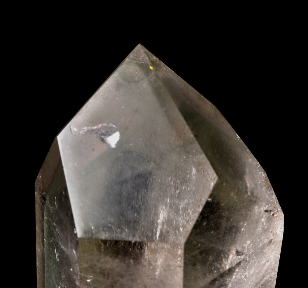 Himalayan  green chlorite phantom , detoxifying cleanse the aura, chakra #7929