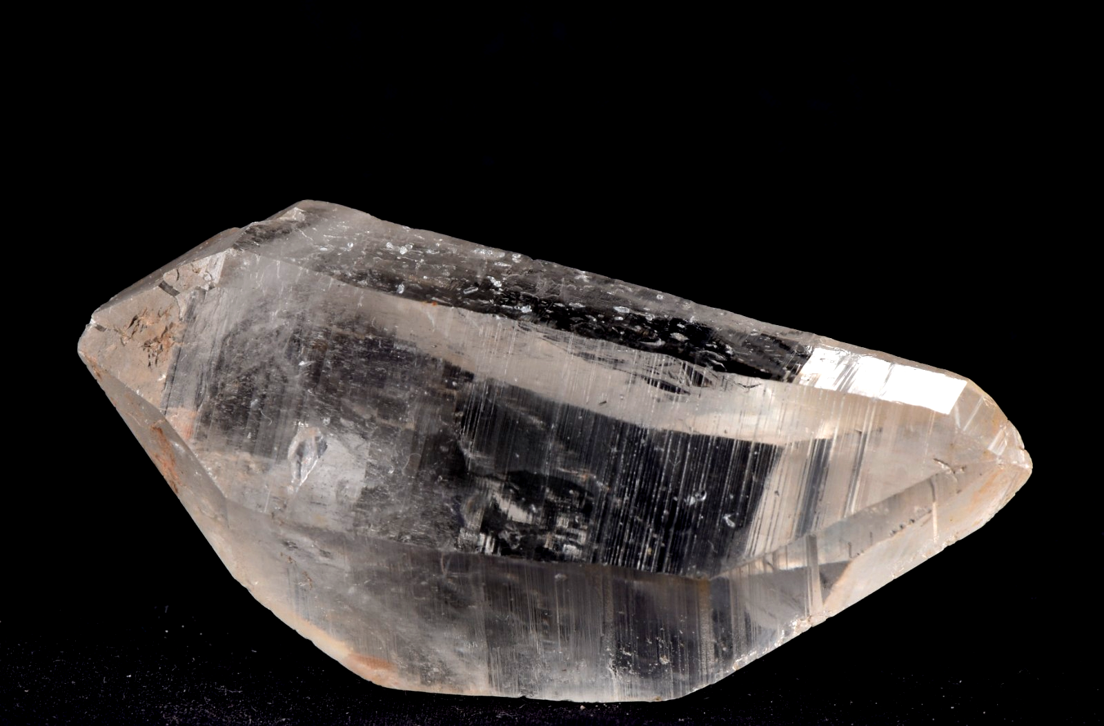 Himalayan silver double terminated phantom manifestation sacred energy#7648