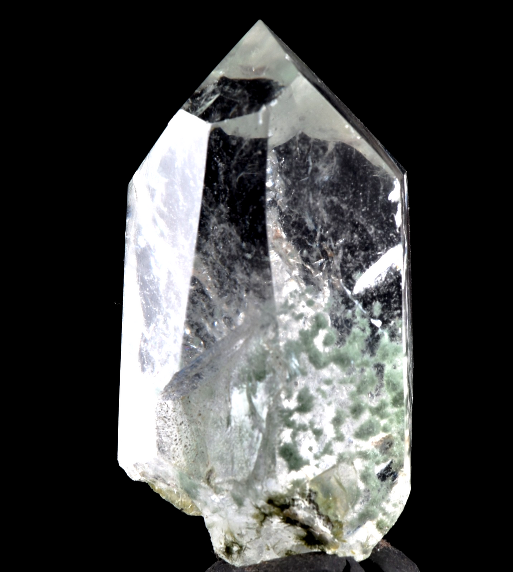 Himalayan cool green world crystal lodolite garden scrying meditation #8098