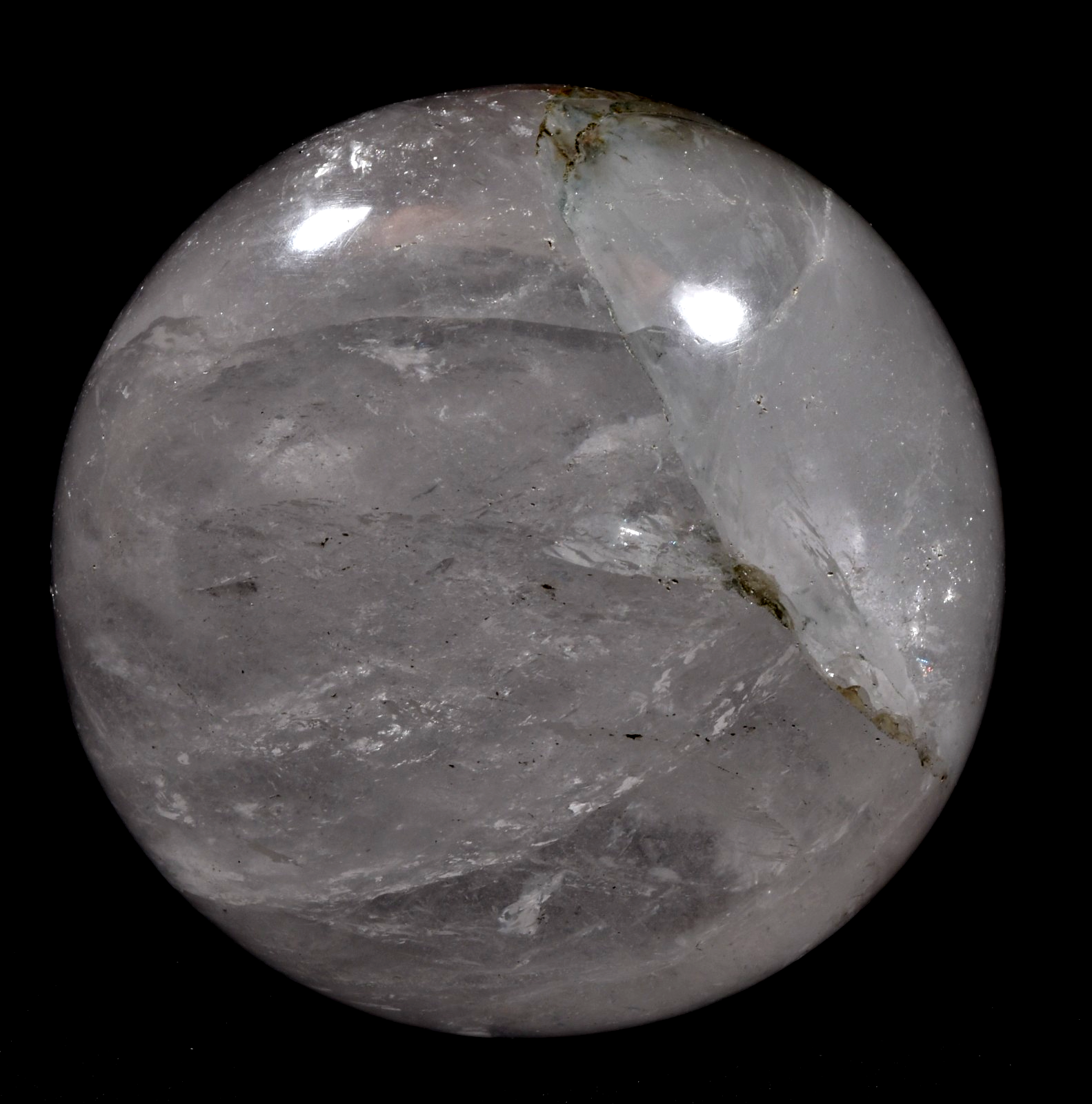 Himalayan  agnitite +|green chlorite crystal sphere infusion of divine fire#1003