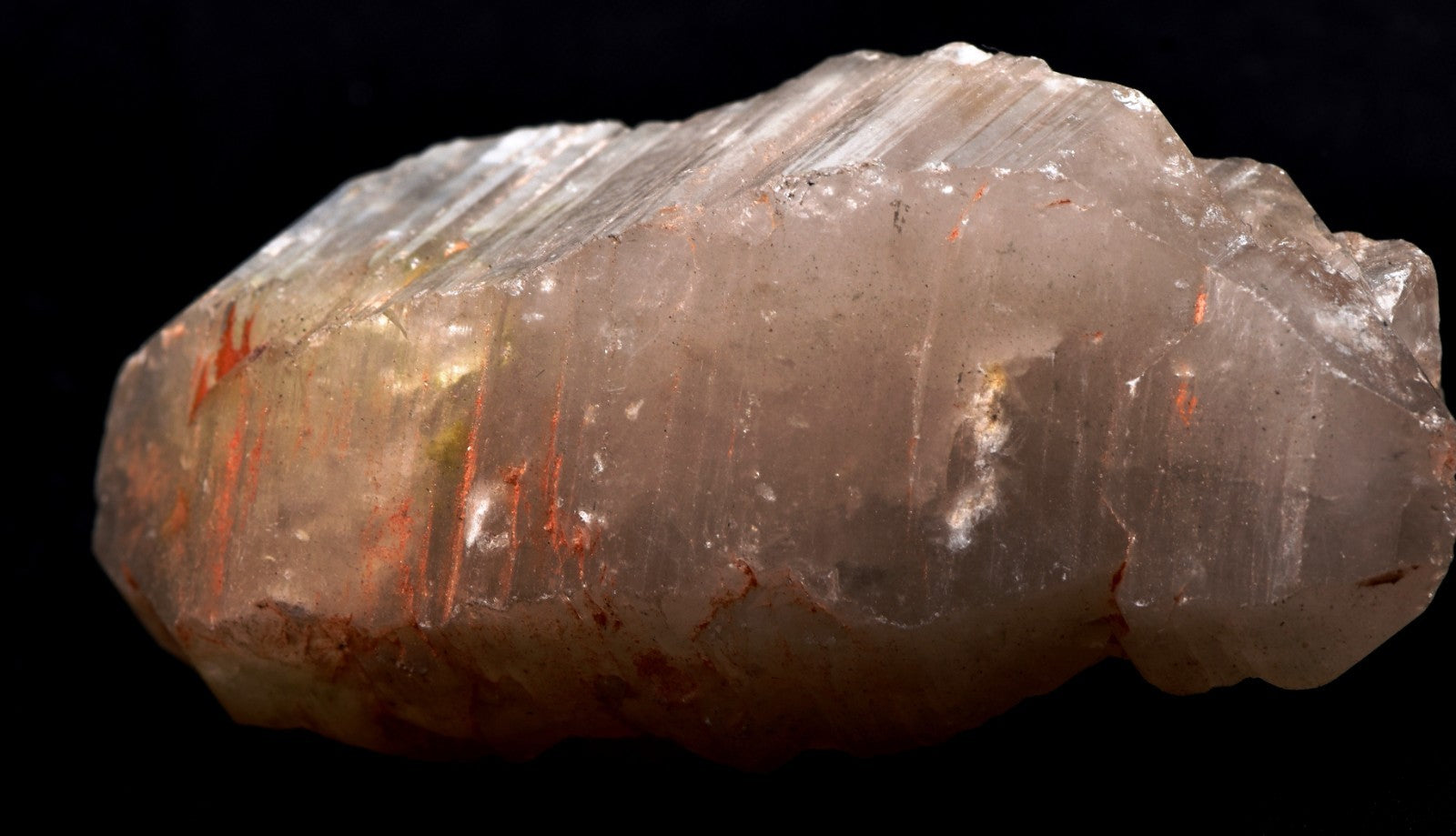 Himalayan golden  Scalar ice quartz crystal nirvana d.t gwindel,  rainbows#8200