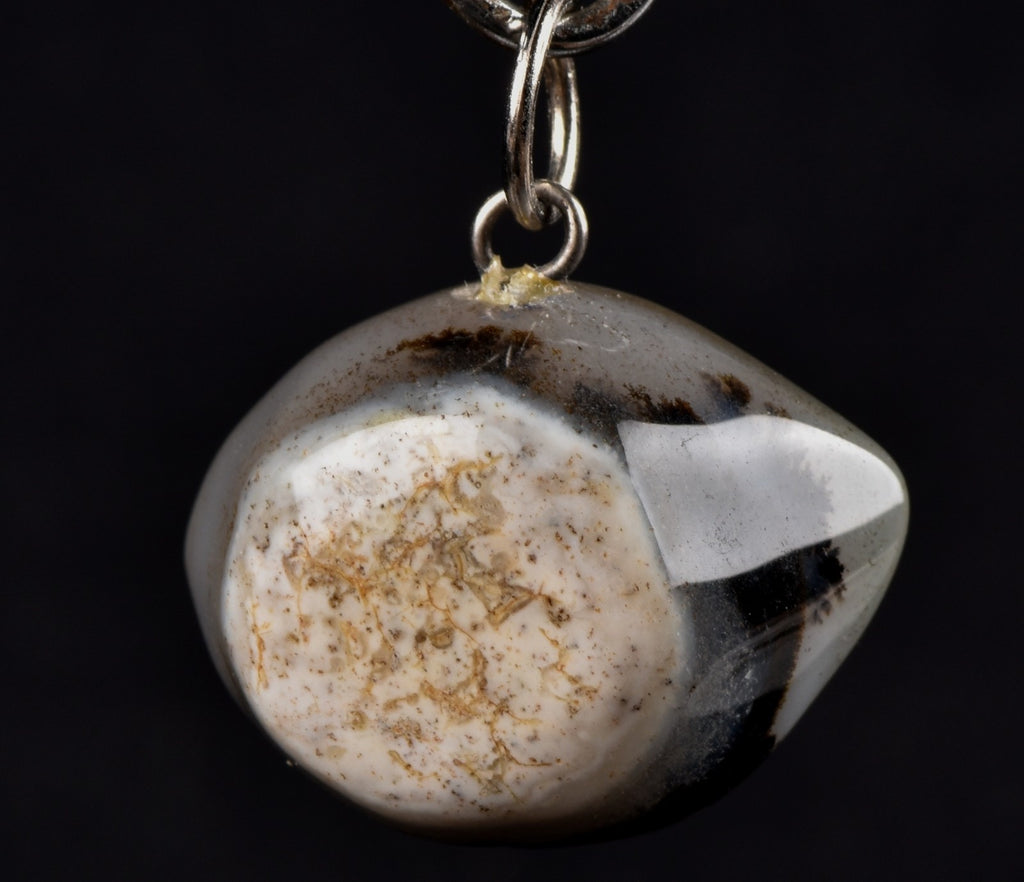 Sulemani ''evil eye'' mystic stone pendant  luck wealth protection shaman  #7783