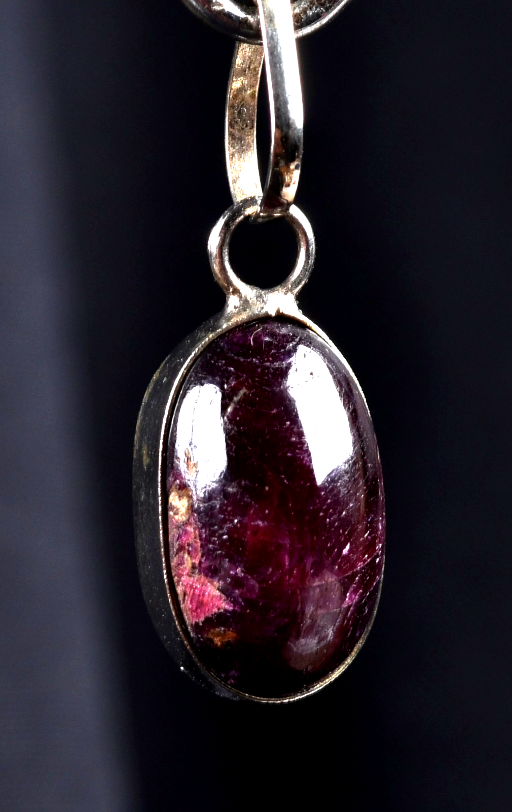 star ruby heart healer divine love boost energy  healing  pendant #8215