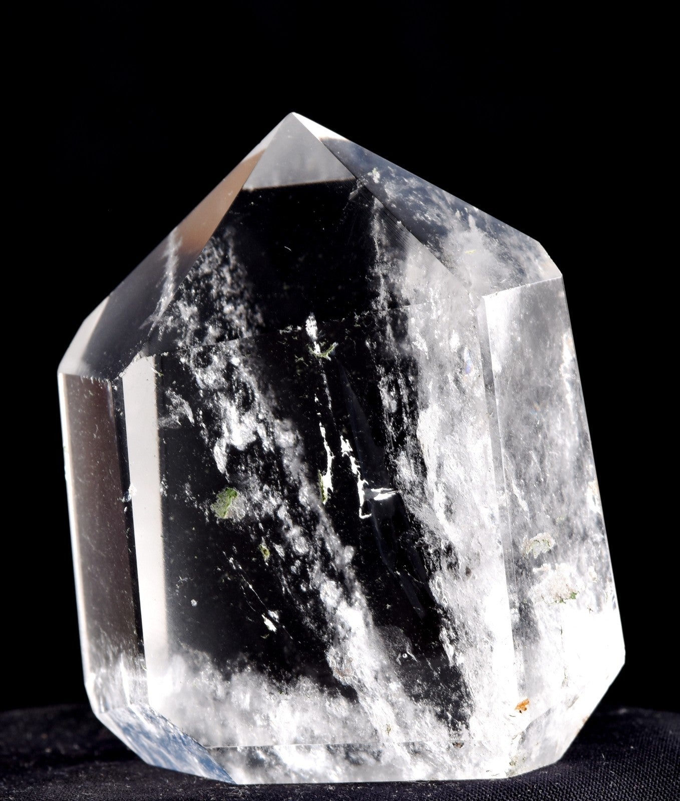 Himalayan quartz   devic ,mrror  fairies scrying meditation  #8117