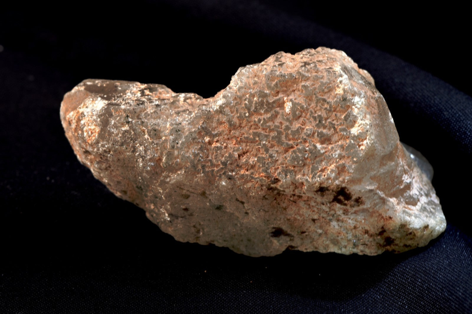 white Nirvana quartz Himalayan ice quartz , growth interference quartz # 8206