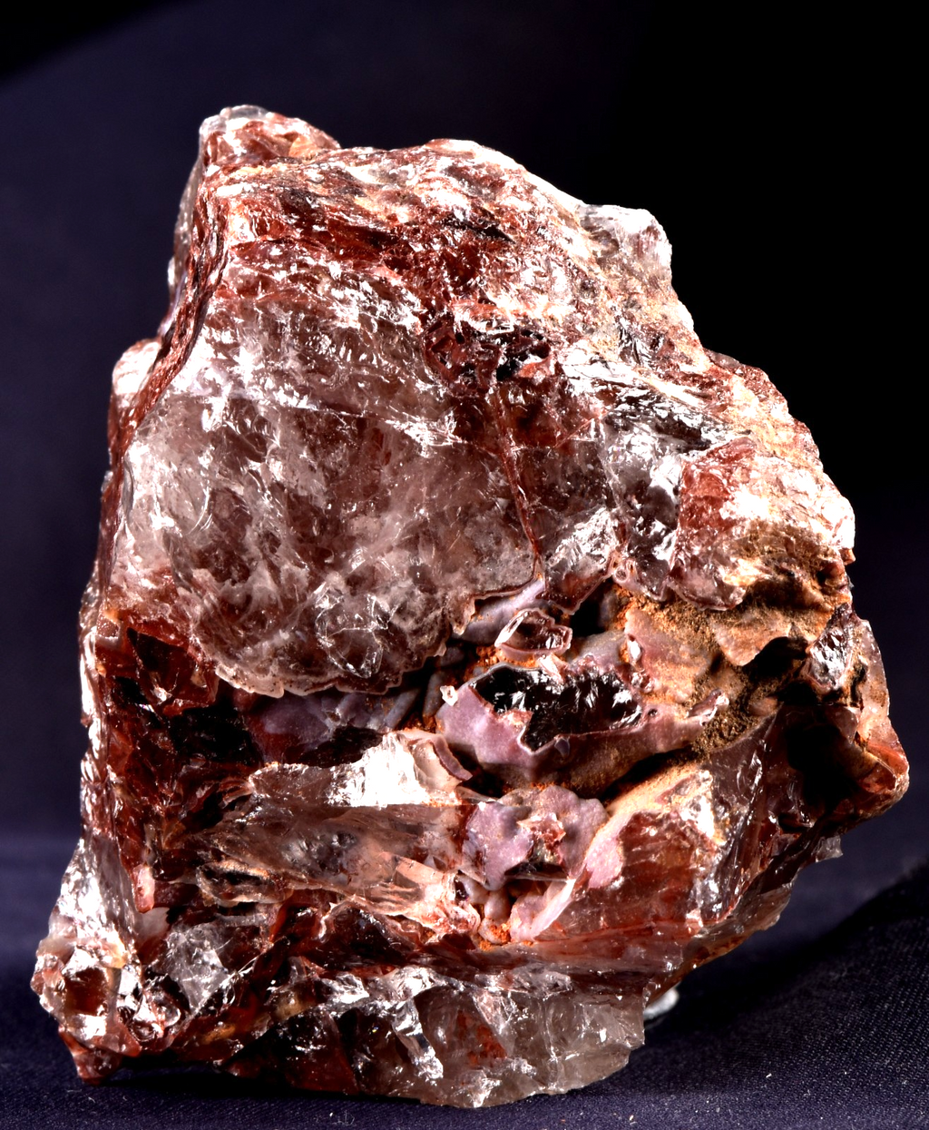 Himalayan Red Azeztullite  agnitite crystal  infusion of divine fire #8163