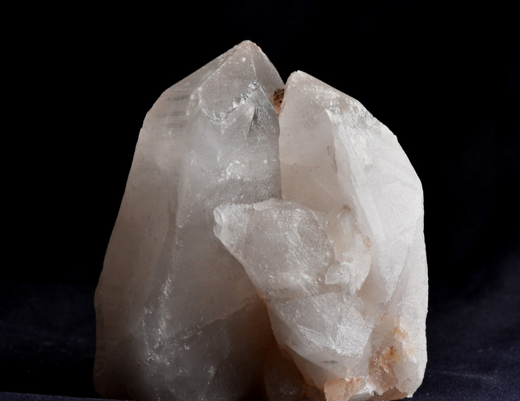 Himalayan lemurian quartz  tantrik twin with keys  self healed#7642