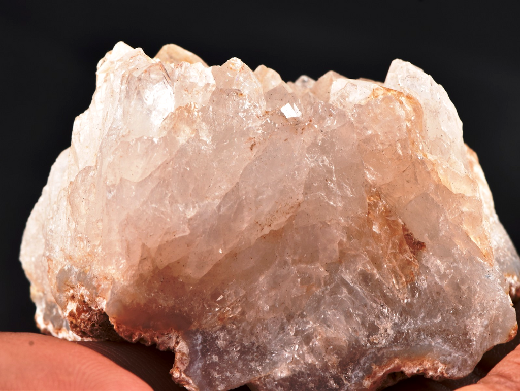 Anandalite  Rainbow quartz, Aurora  multi flash iridecent crystal  #8203