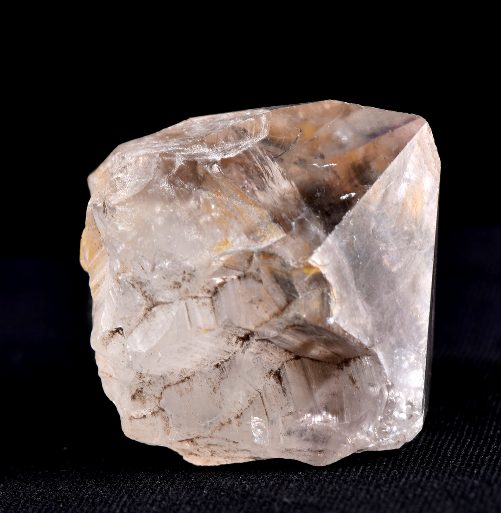 Satyaloka  quartz with smoky  hue synergy 12 high frequency quartz   #7966