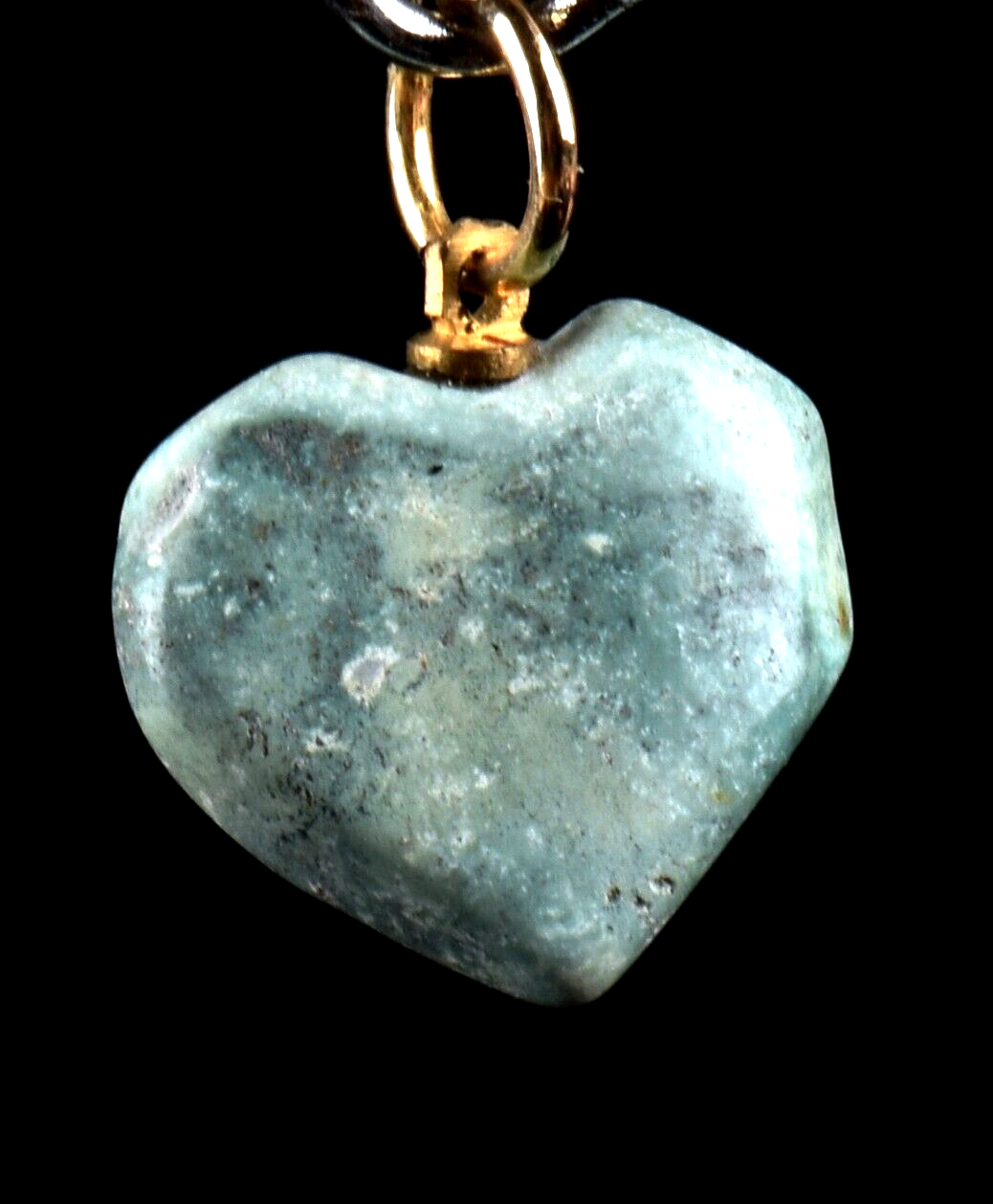 turquoise tiny pendant  protects , thefts, accidents, # 7184