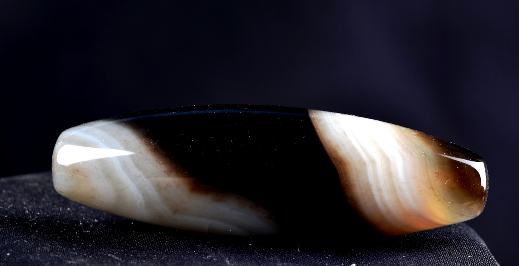 Mystic old sulemani  dzi/bhaisajyaguru/   shaman  bead#8118