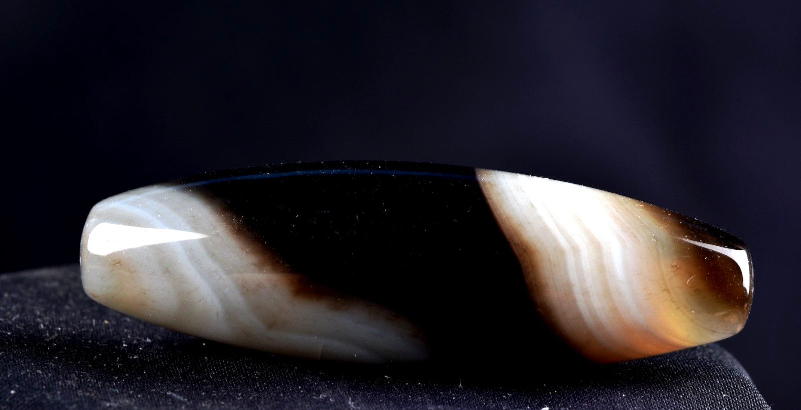 Mystic old sulemani  dzi/bhaisajyaguru/   shaman  bead#8118