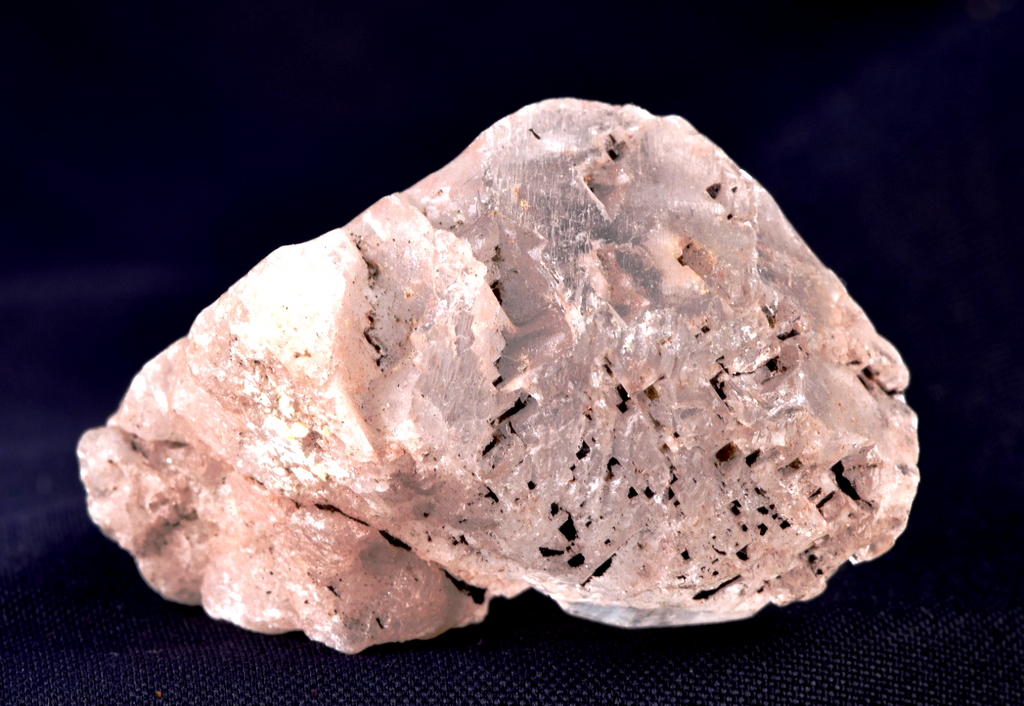 white Nirvana quartz Himalayan ice quartz , growth interference quartz # 8170