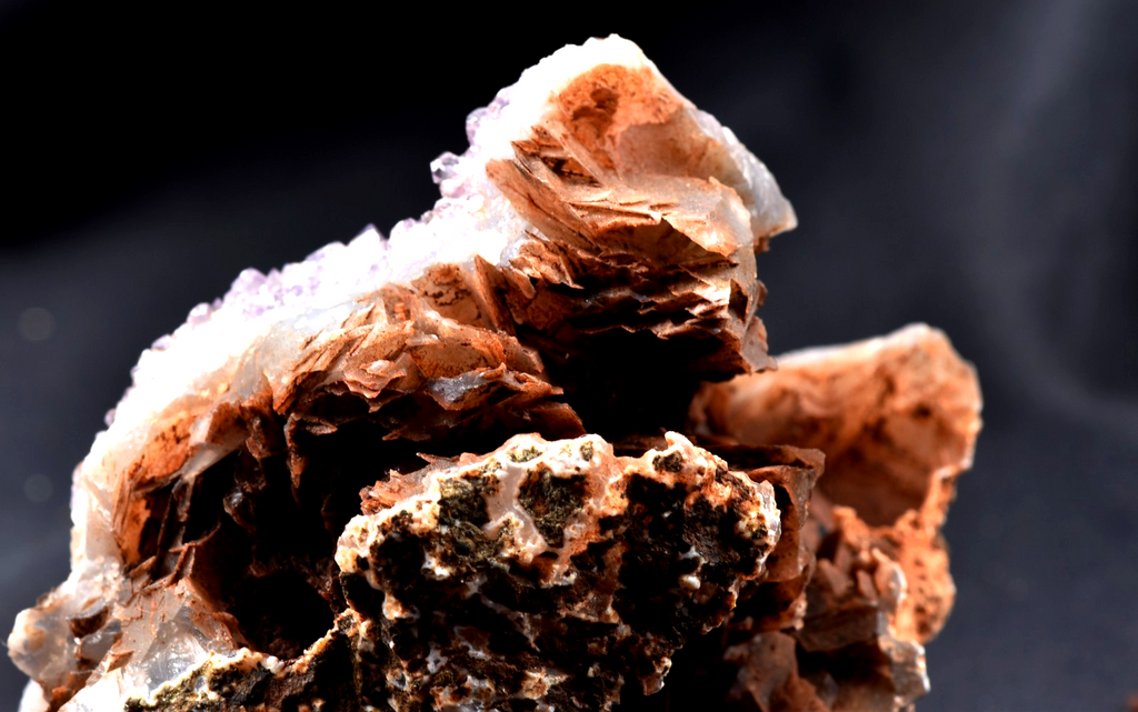 Amethyst pseudomorph   Far-infrared radiation negative ion emission  # 8186