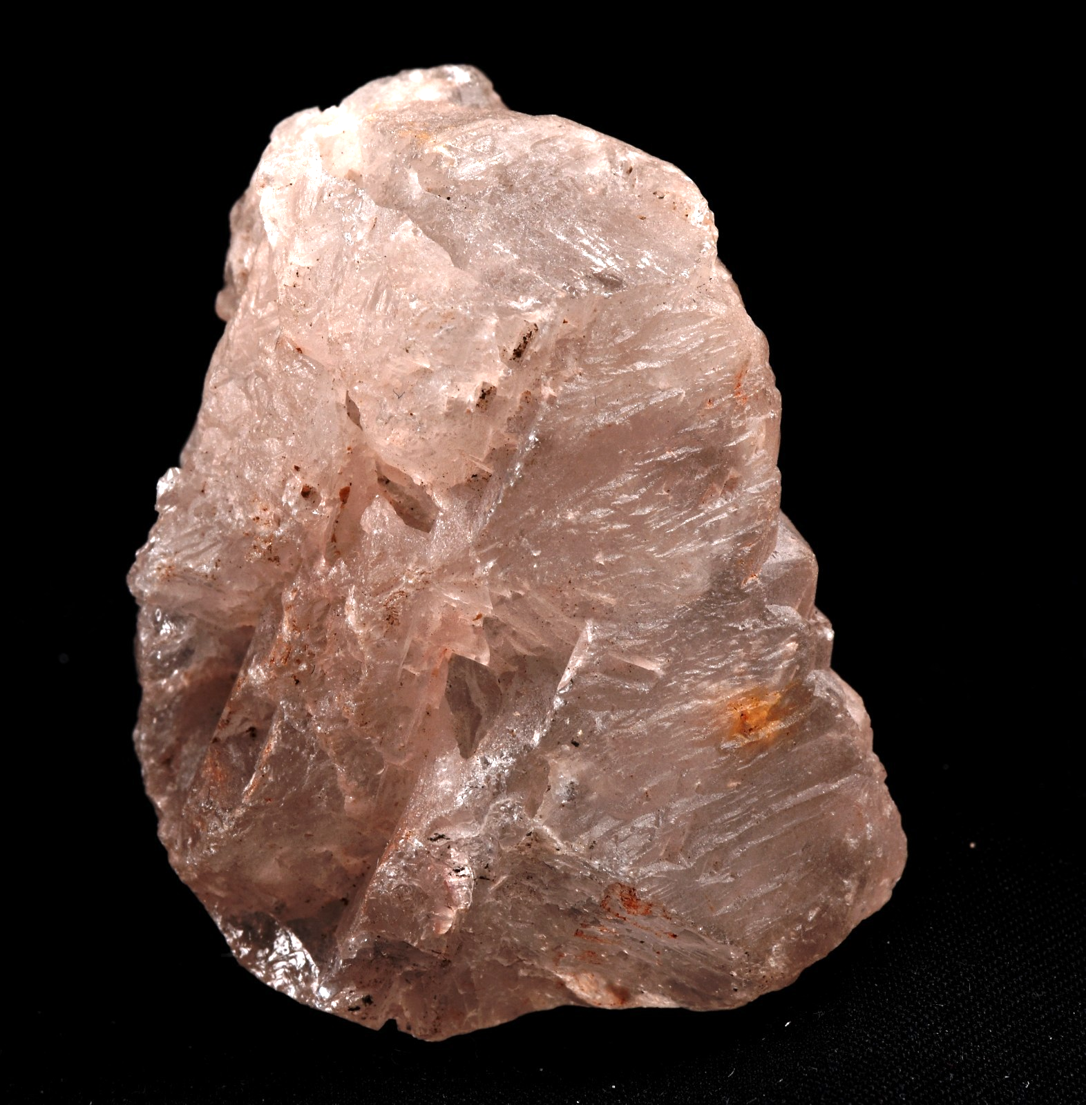 white Nirvana quartz Himalayan ice quartz , growth interference quartz # 8164