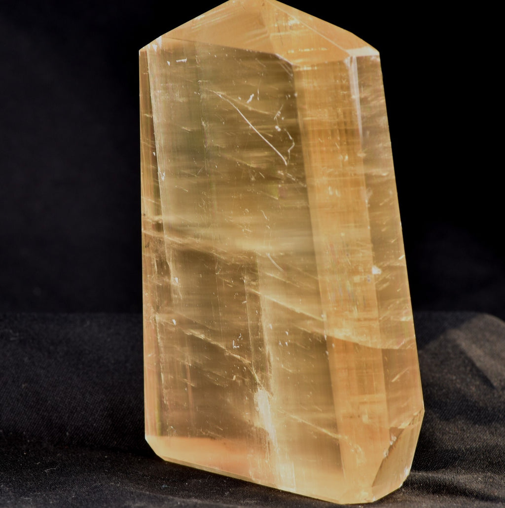 Calcite  Natural  creativity and imagination rainbow tower obelisk # 7526