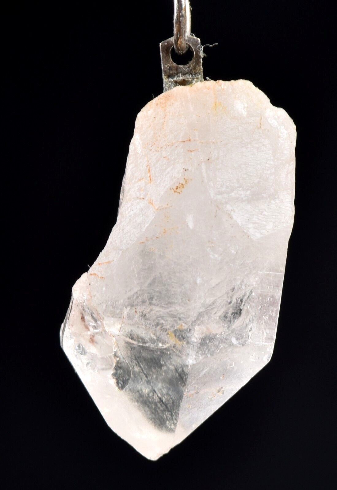 Satyaloka satyamani region   quartz   pendant  synergy 12 crystal #7494