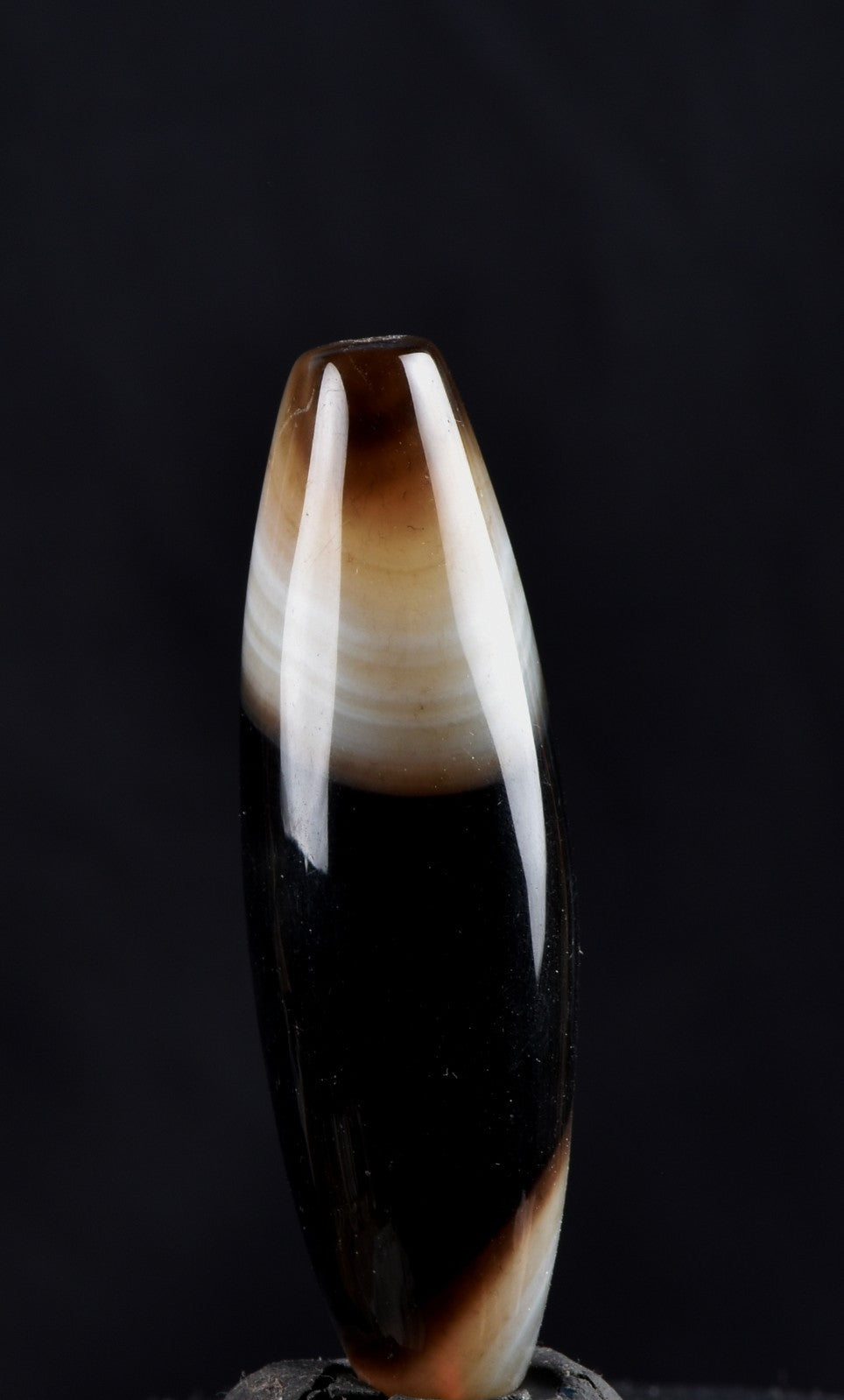 Mystic old sulemani  dzi/bhaisajyaguru/   shaman  bead#8118