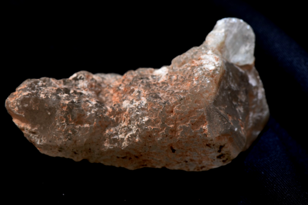 white Nirvana quartz Himalayan ice quartz , growth interference quartz # 8206