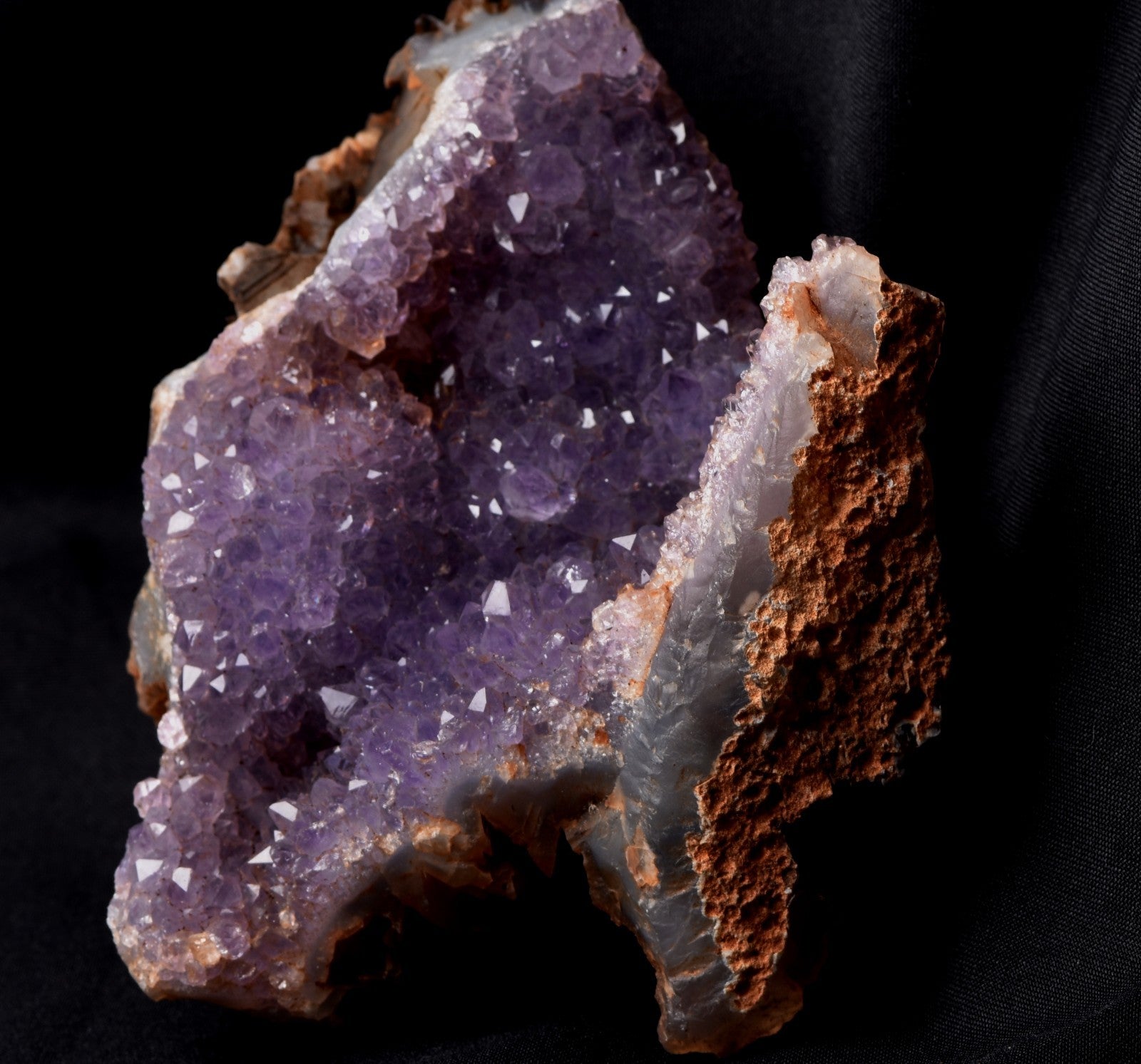 Amethyst pseudomorph   Far-infrared radiation negative ion emission  # 8186