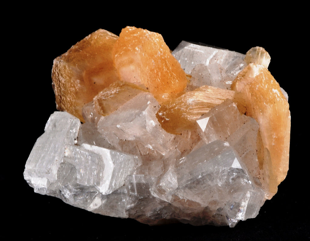 sparkling Apophyllite with stilbite   psychic direction and guidance #7916