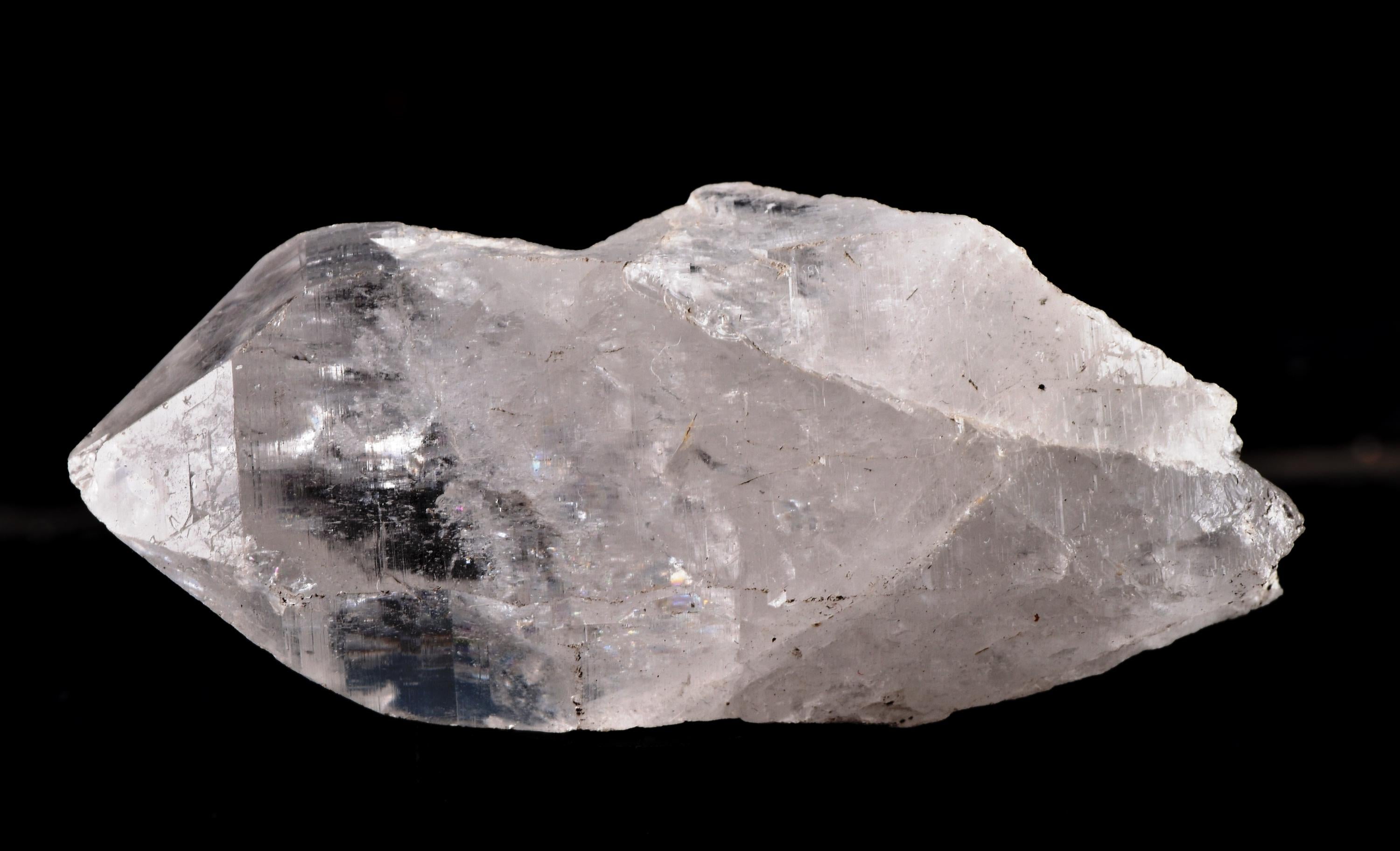 Himalayan  High Frequency Very Powerful  silver lemurian quartz rainbows keys, devic kingdom ancient wisdom #6762