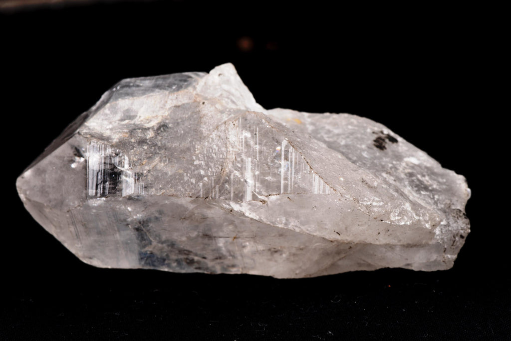 Himalayan  High Frequency Very Powerful  silver lemurian quartz rainbows keys, devic kingdom ancient wisdom #6762