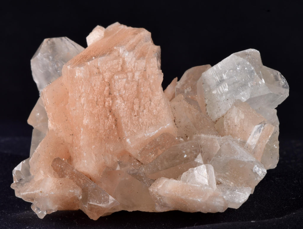 sparkling Apophyllite with stilbite   psychic direction and guidance holistic crystal healing #6881