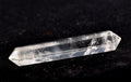 Satyaloka  quartz tiny  double terminated rainbow devic '' 6 sided'' High frequency synergy 12 crystal ''sat-chit -ananda. 6871