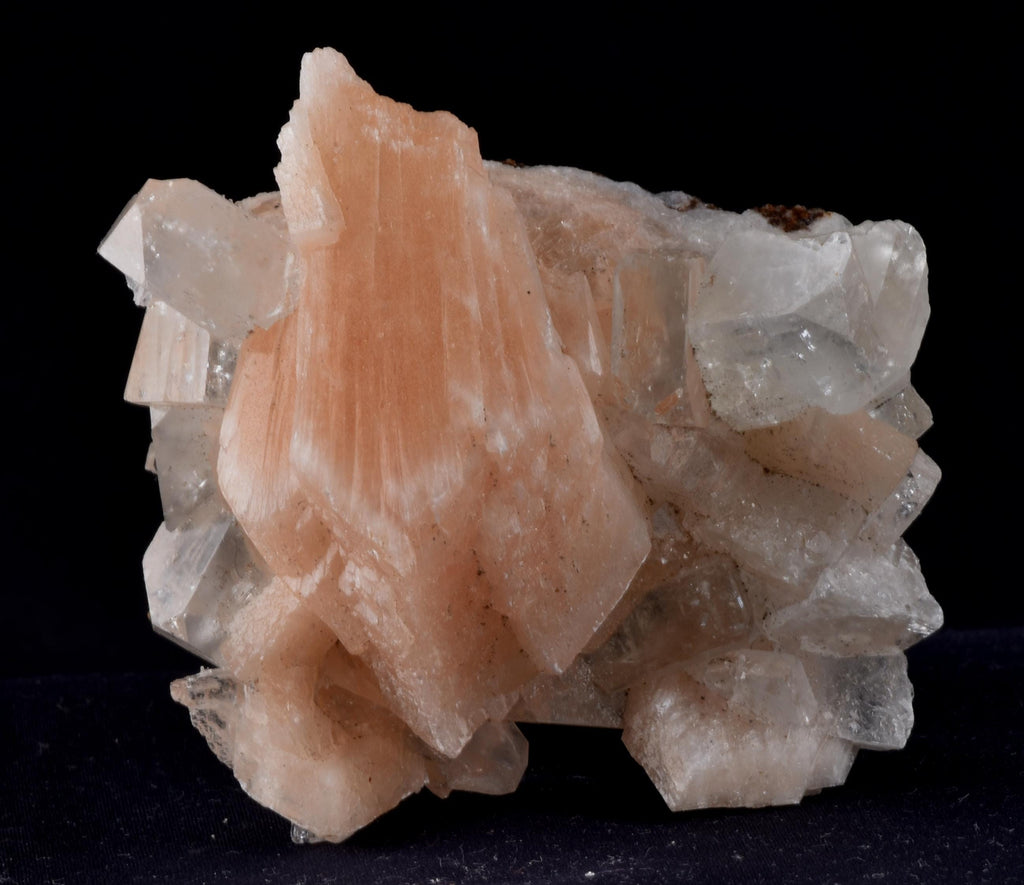 sparkling Apophyllite with stilbite   psychic direction and guidance holistic crystal healing #6881