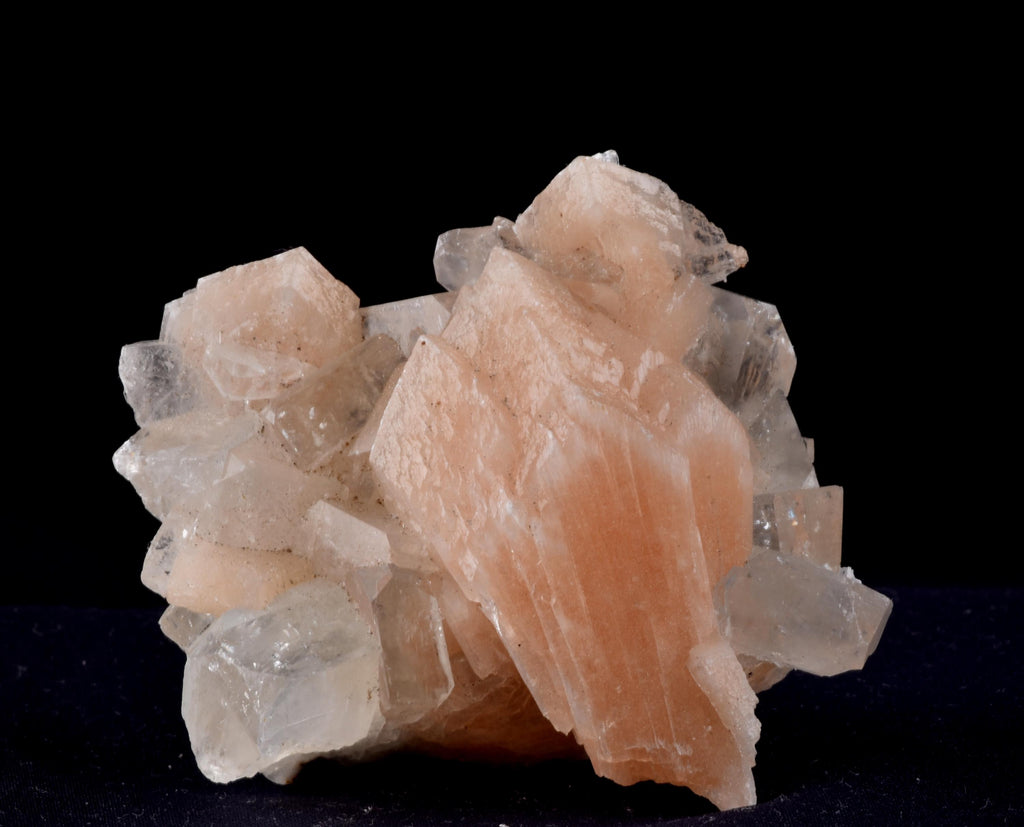 sparkling Apophyllite with stilbite   psychic direction and guidance holistic crystal healing #6881