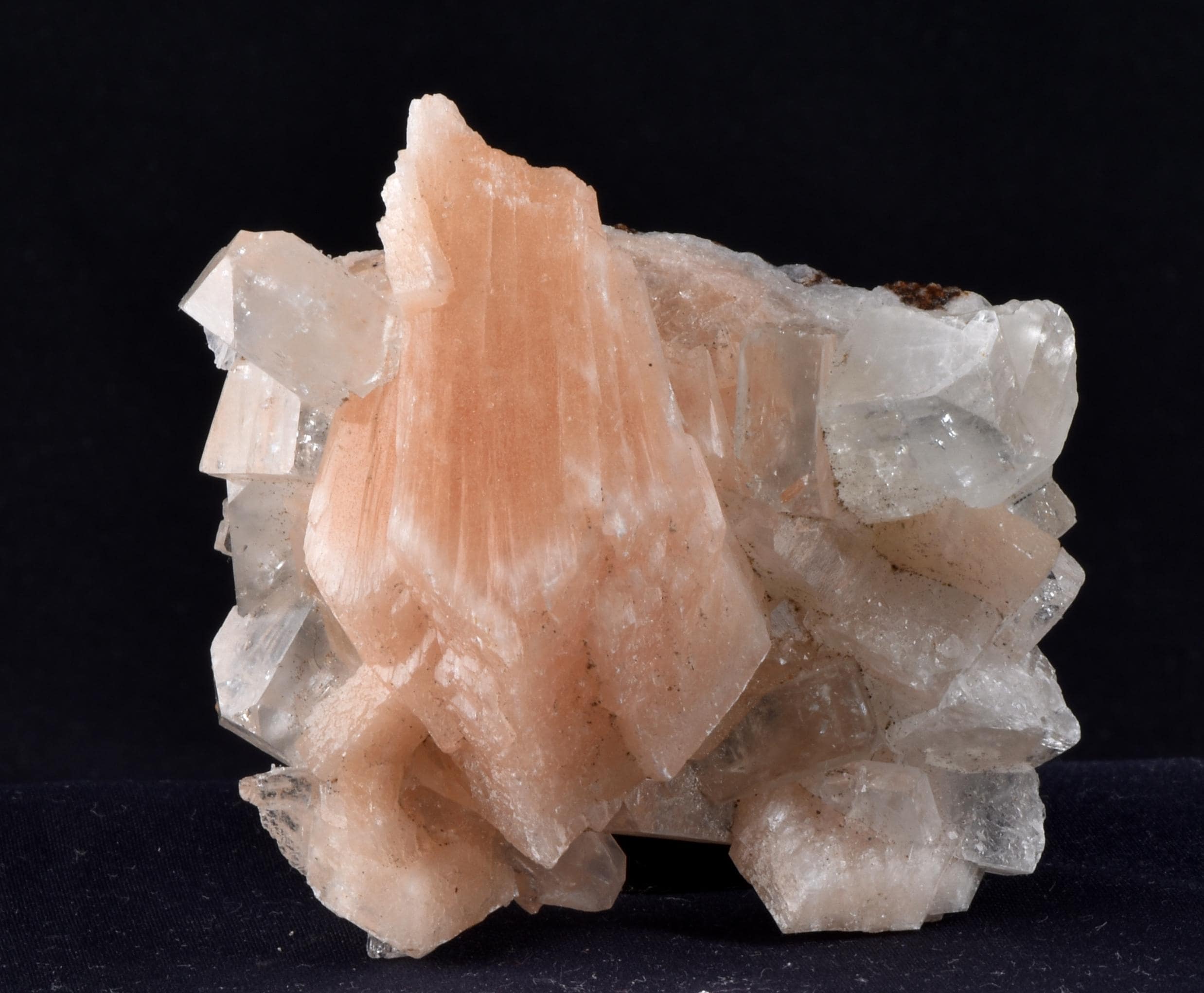 sparkling Apophyllite with stilbite   psychic direction and guidance holistic crystal healing #6881