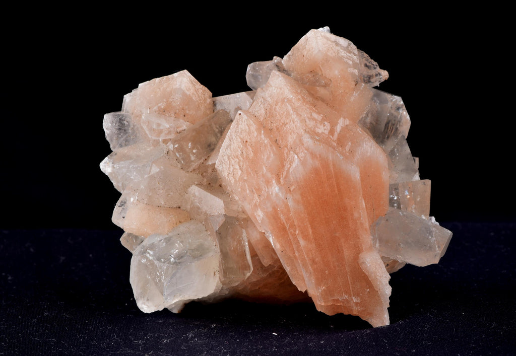 sparkling Apophyllite with stilbite   psychic direction and guidance holistic crystal healing #6881