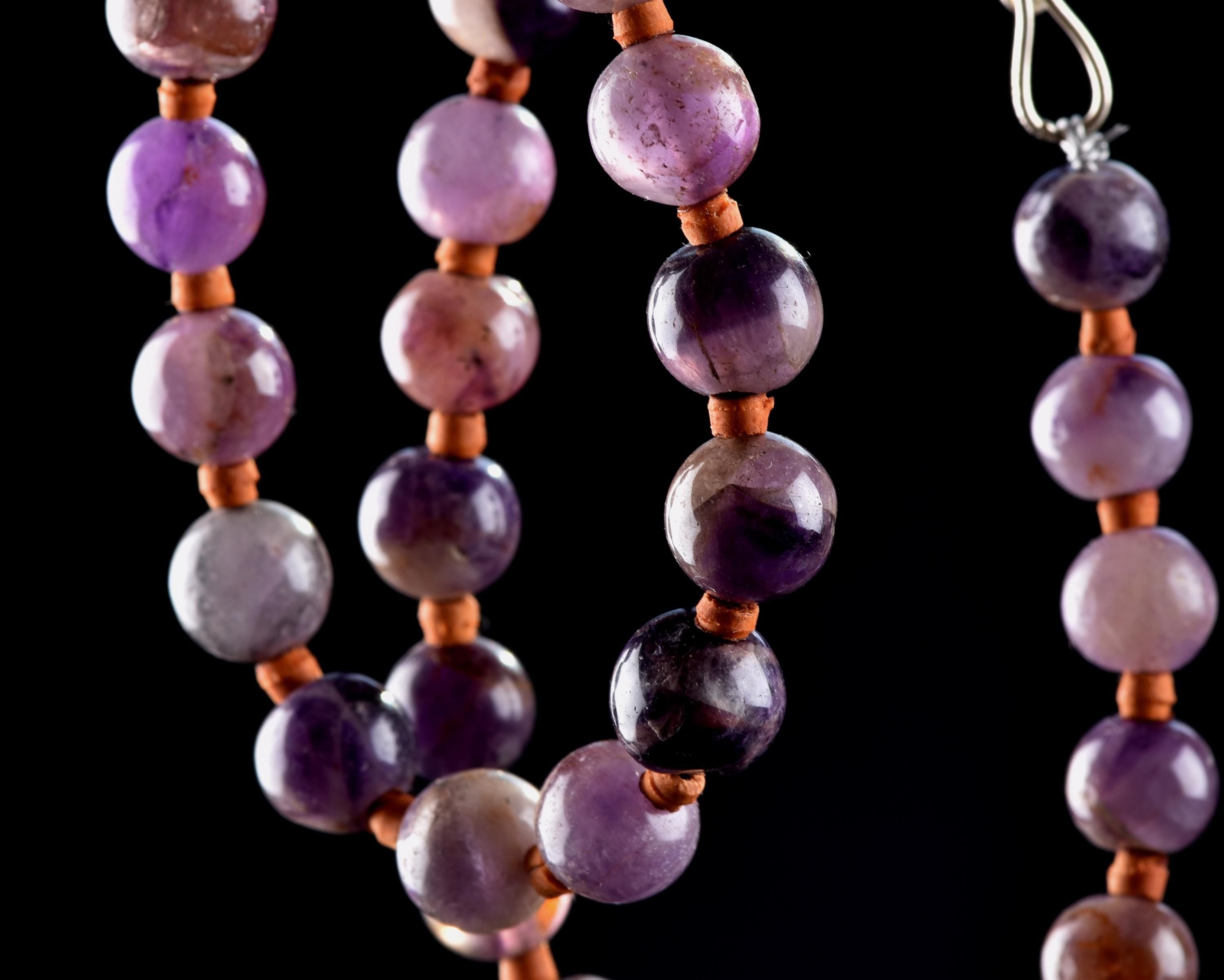 Super seven melody stone necklace  with rudraksha  psychic abilities spiritual elevation #7026