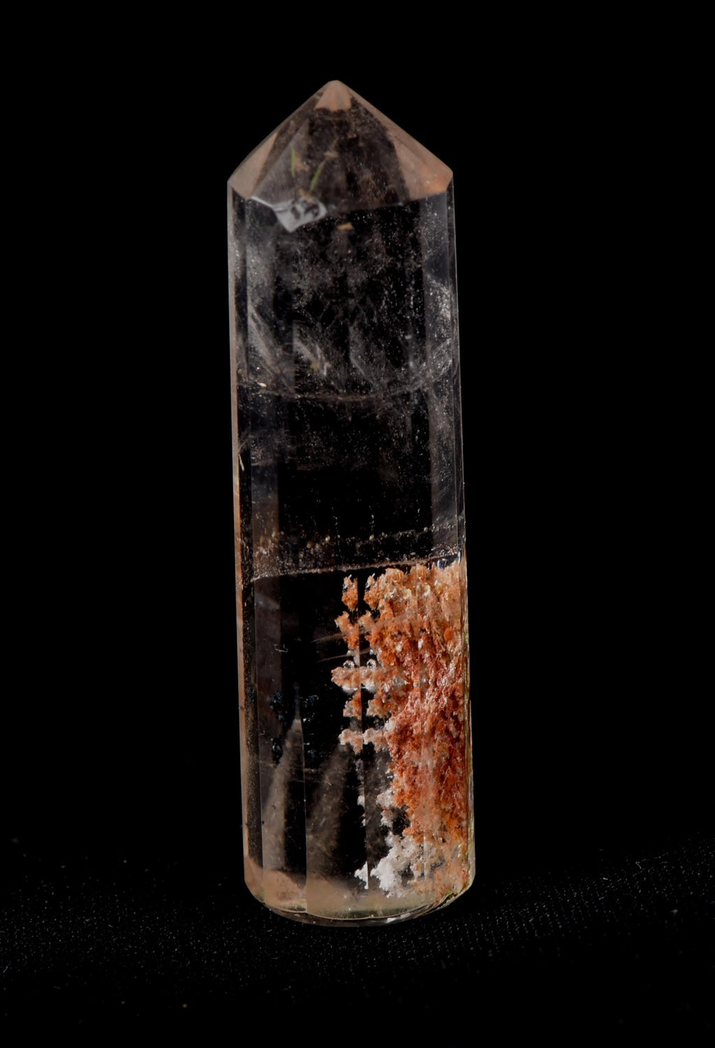 Himalayan  agnitite/ golden healer High Frequency Very Powerful Ascension devic ,lodolite obelisk  #6957