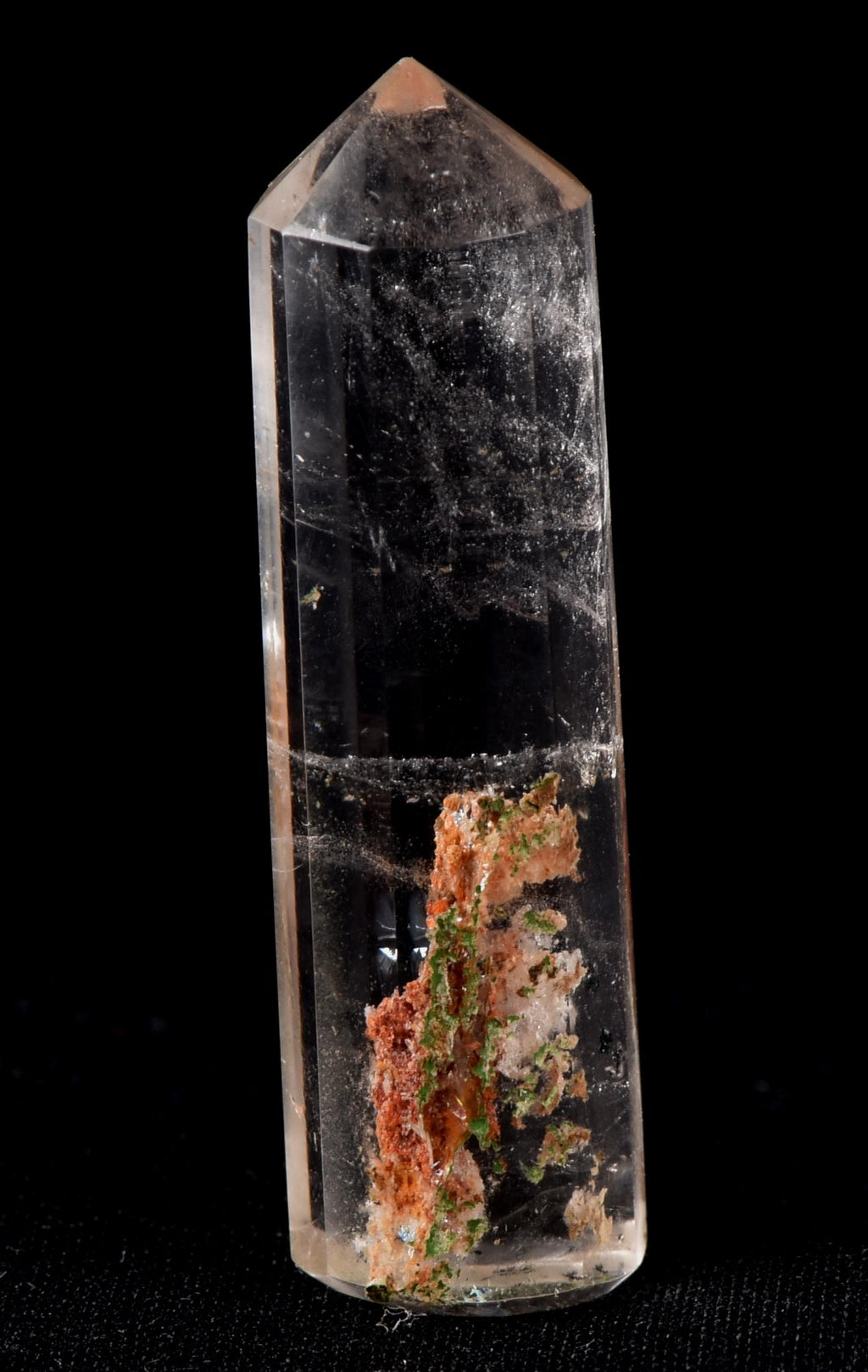Himalayan  agnitite/ golden healer High Frequency Very Powerful Ascension devic ,lodolite obelisk  #6957