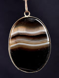 Rare Mystic  Sulemani soloman stone  natural  yin yang  pendant #7046