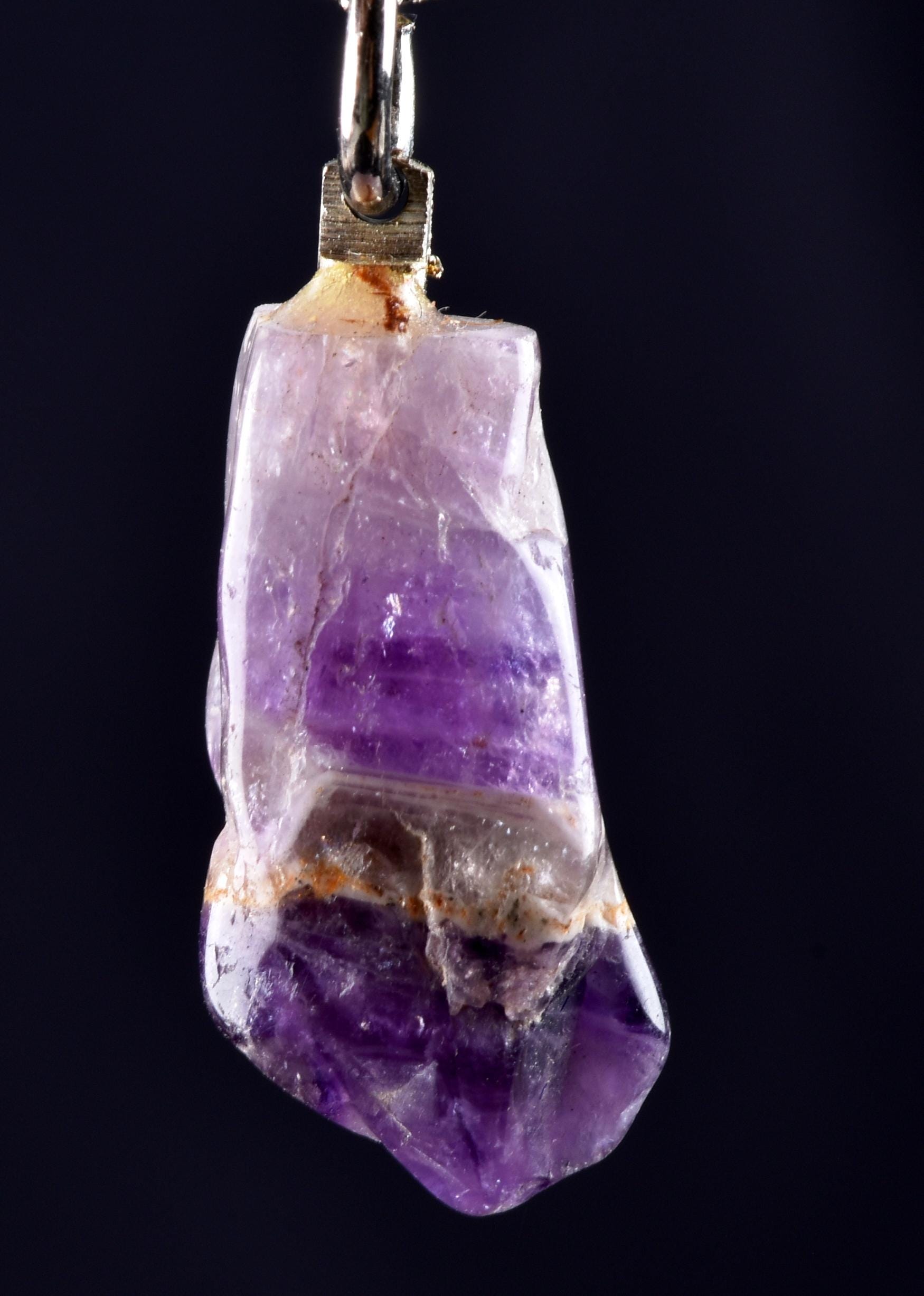 Super seven melody stone  chevron   pendant  psychic abilities spiritual elevation   7053