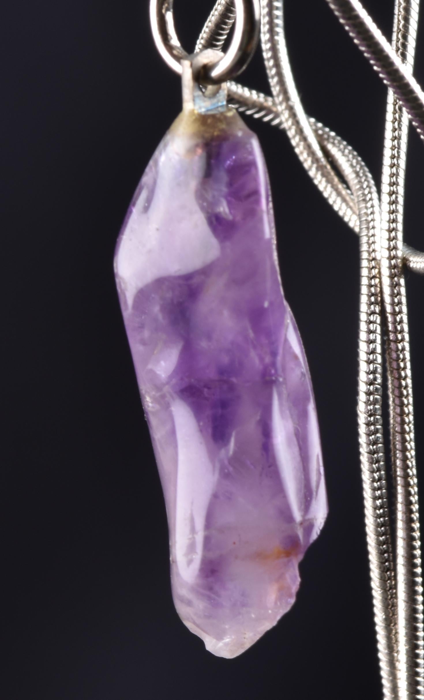 Super seven melody stone  chevron   pendant  psychic abilities spiritual elevation   7054