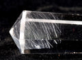 Satyaloka  quartz  double terminated silver rutile '' 6 sided'' High frequency synergy 12 crystal ''sat-chit -ananda. 7131