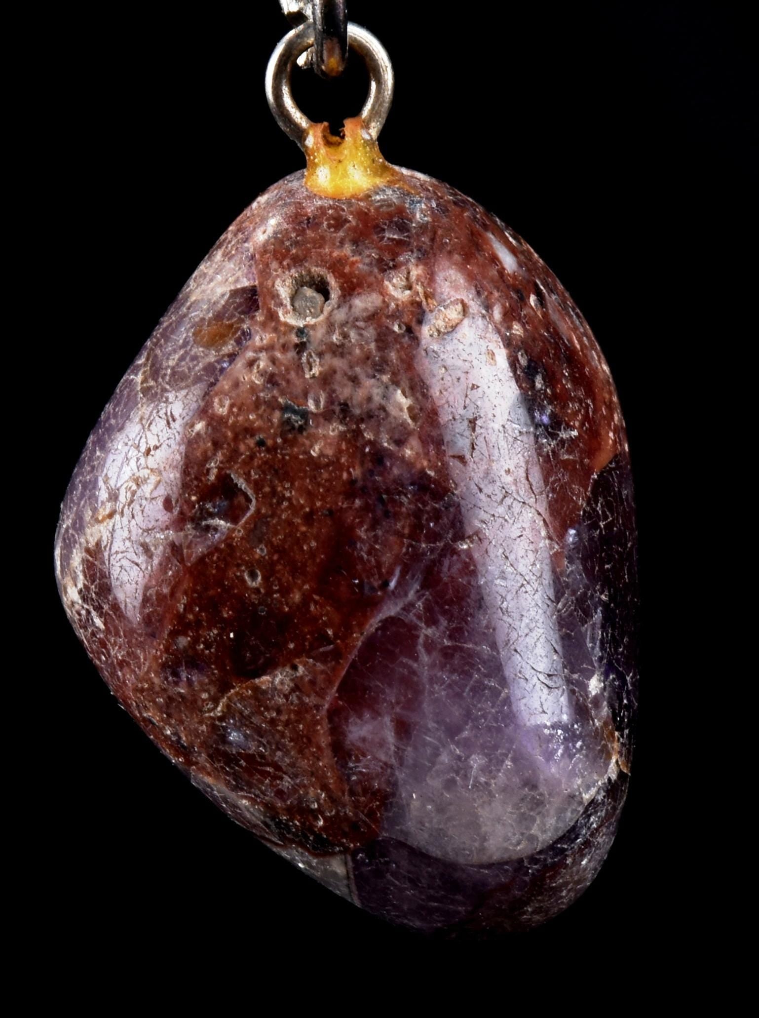 super seven 7 melody stone Grape pendant psychic abilities spiritual elevation   # 7163
