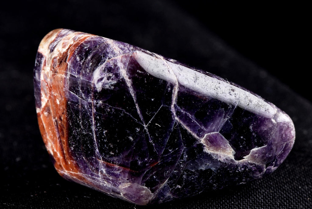Super seven Melody stone 7 chevron pocket tumble crystal healing reiki chakra psychic abilities spiritual elevation #7178