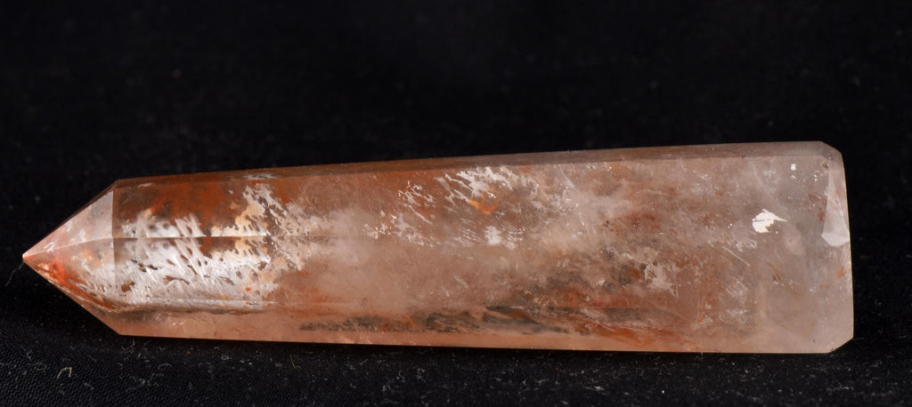 Himalayan Red   agnitite  obelisk  Spiritual spark of supra mental transformation   # 7224