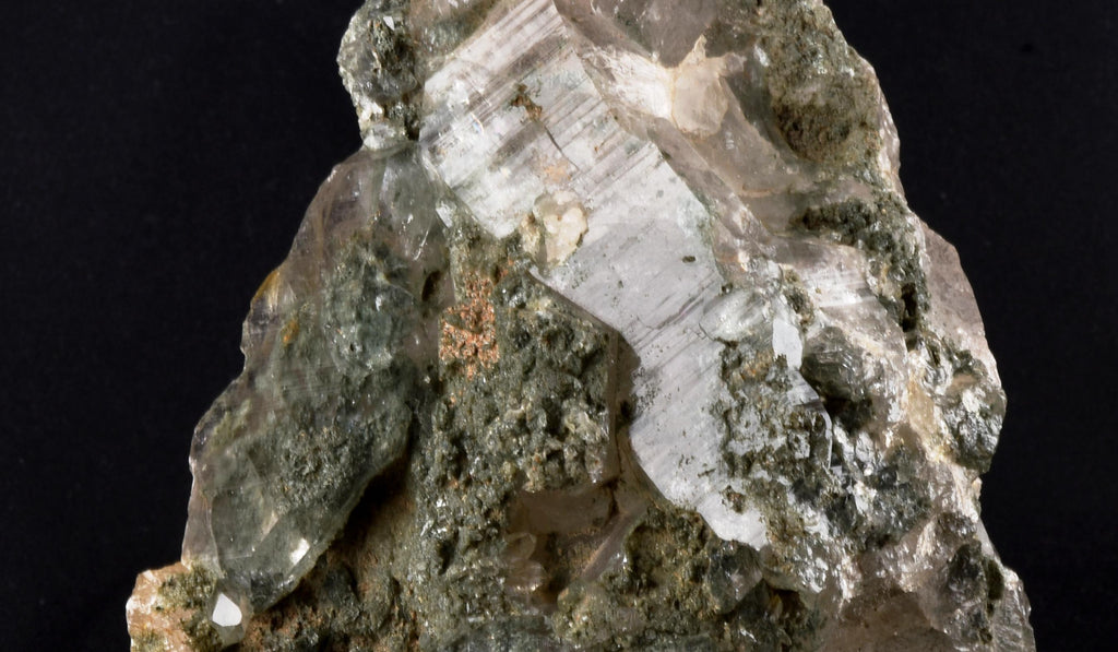 Himalayan Green Chlorite Quartz Crystal Family Flower #7203
