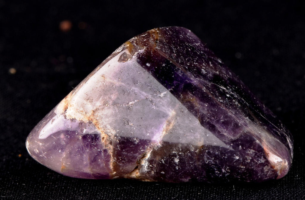 Super seven Melody stone 7 chevron pocket tumble crystal healing reiki chakra psychic abilities spiritual elevation #7195