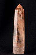 Himalayan Red   agnitite  obelisk  Spiritual spark of supra mental transformation   # 7224