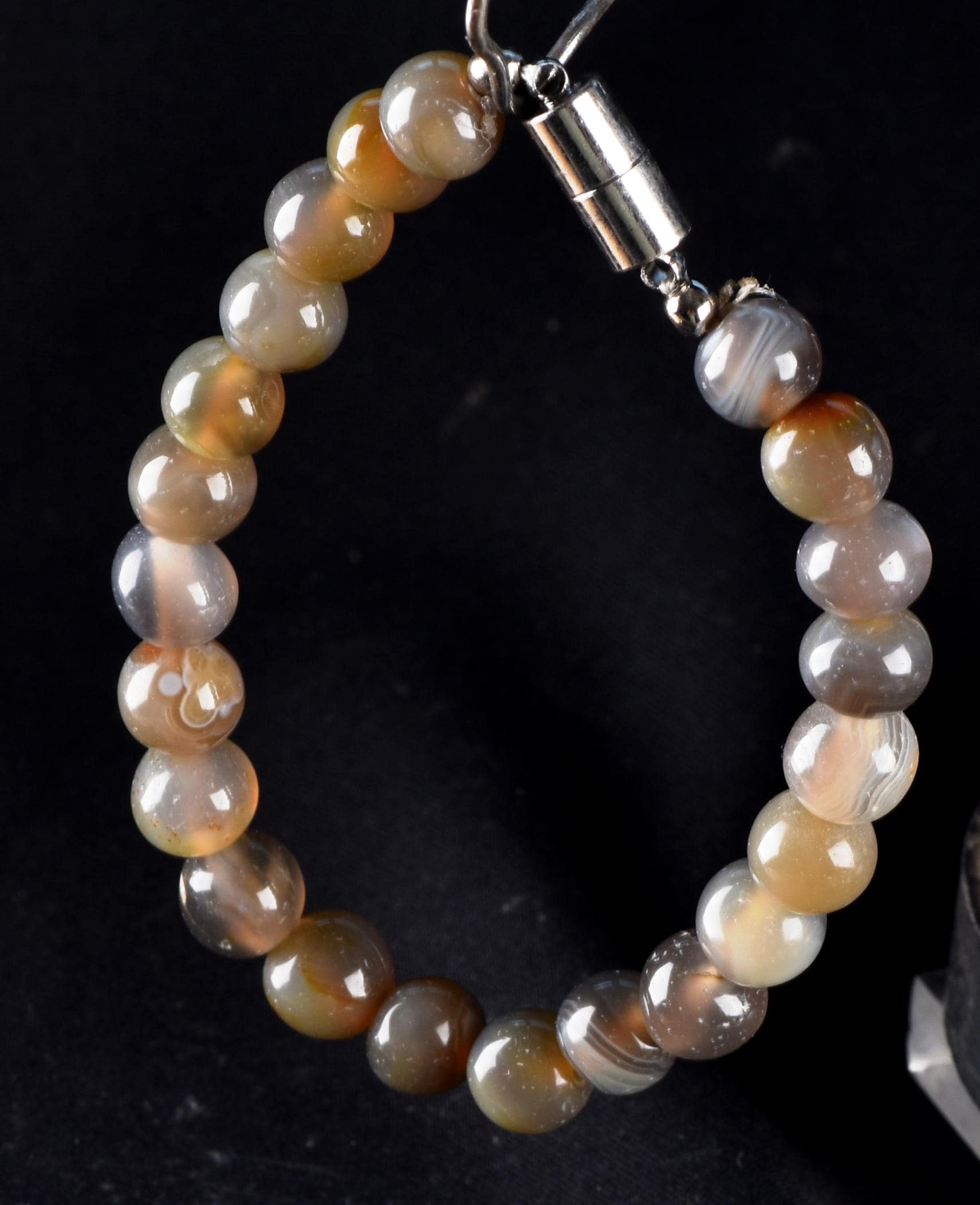 old rare Mystic Sulemani  bhaisajyaguru soloman bead necklace  shaman protection reach patina  # 6922