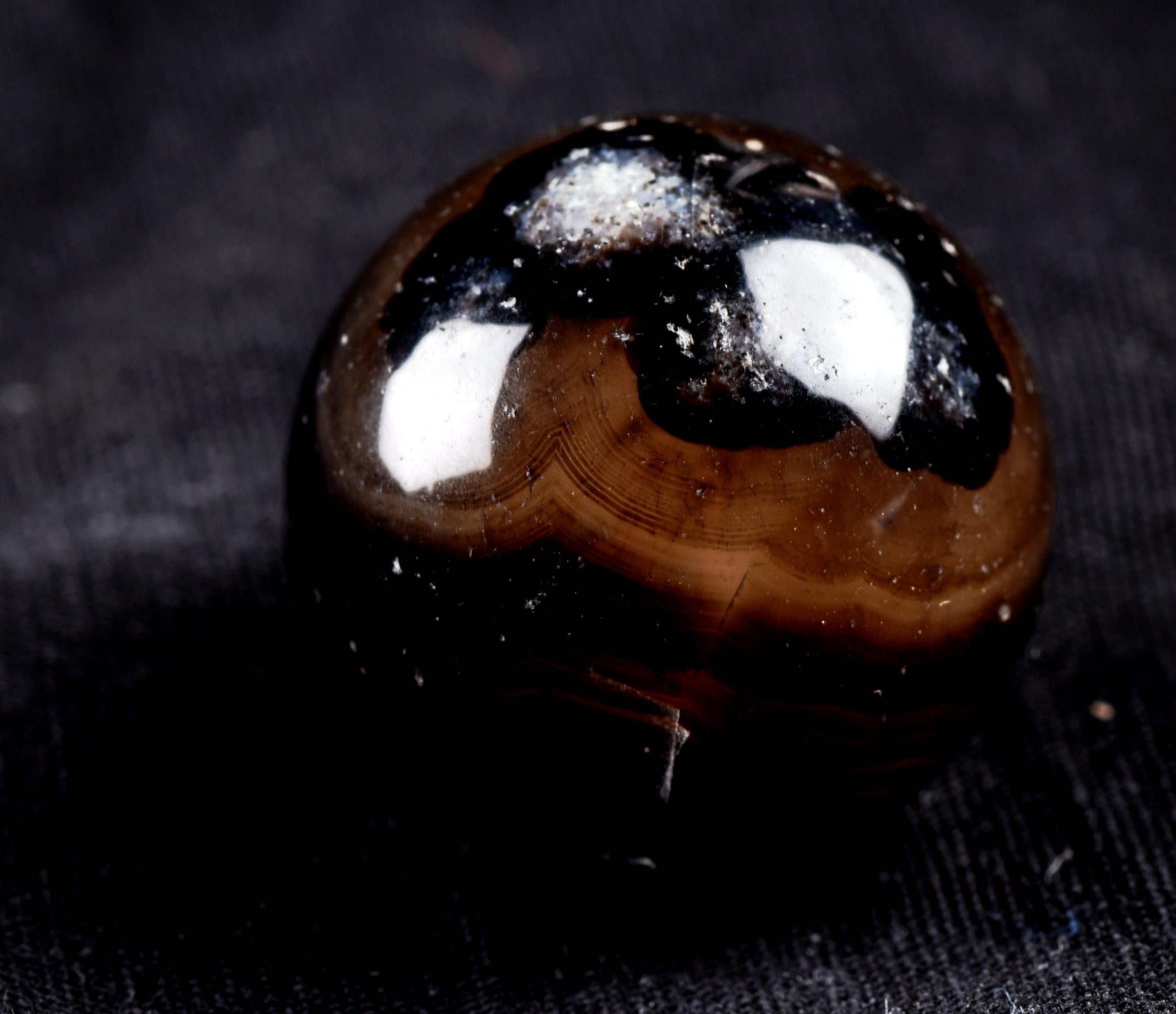 Rare Mystic Sulemani ''evil eye'' sphere  bhaisajyaguru soloman stone shaman protection #7348